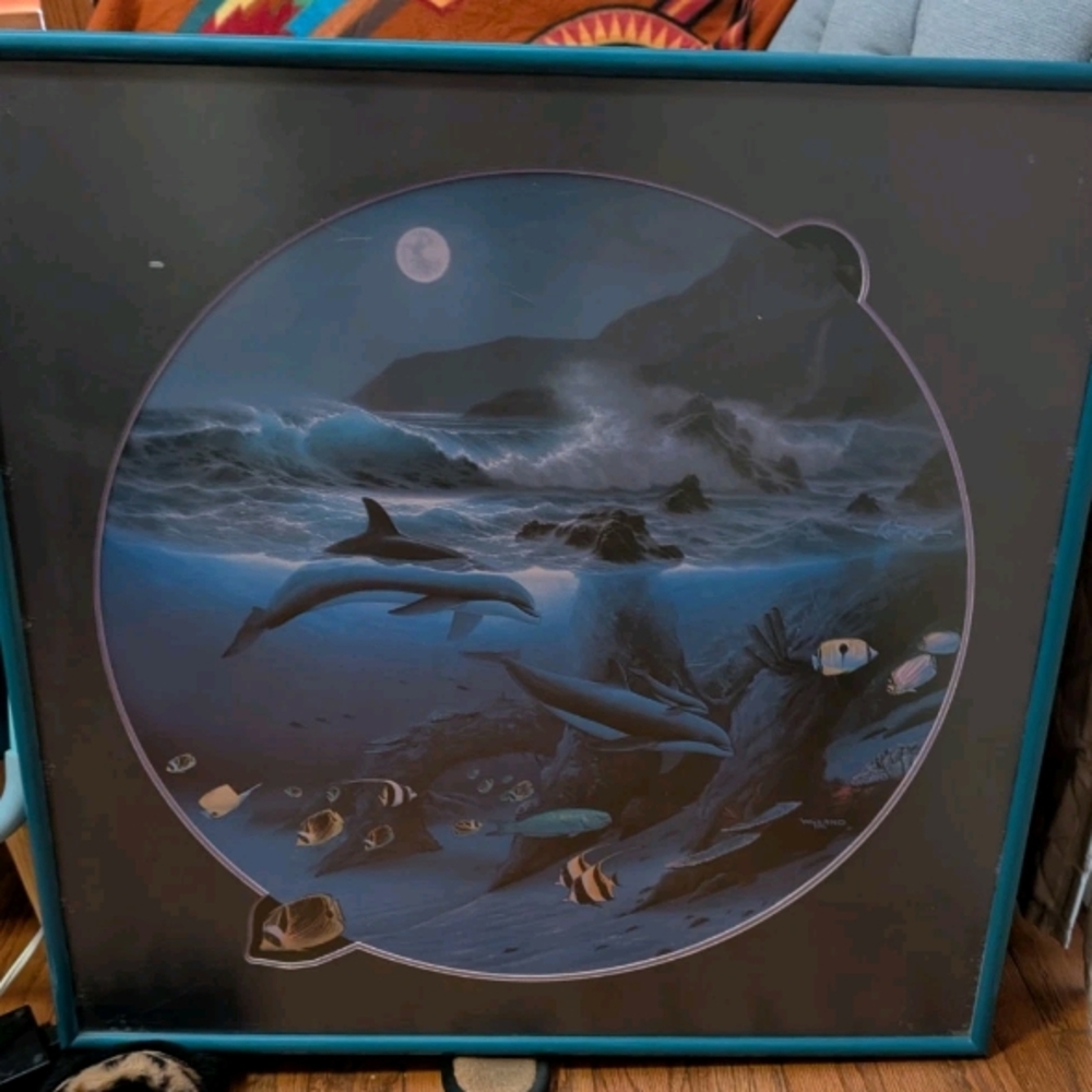 Oceanic Dolphin Art Print